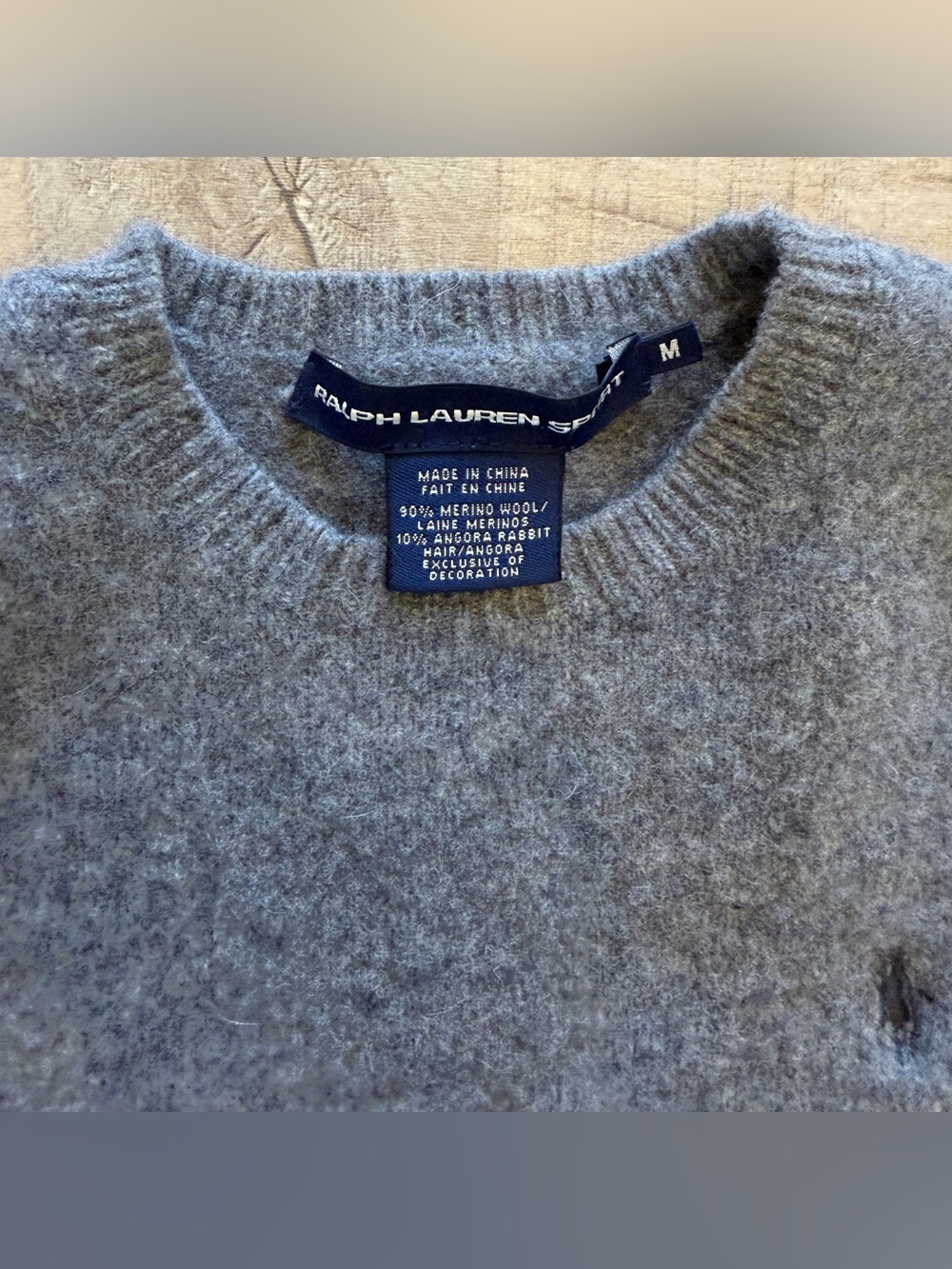Ralph Lauren Sport Wool and Angora Sweater - Picture 2 of 5